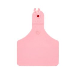 Picture of ALLFLEX  A-TAG CALF one piece PINK BLANK - 25/bag
