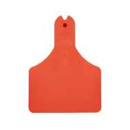 Picture of ALLFLEX  A-TAG CALF V2 one piece RED BLANK - 25/bag