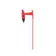 Picture of ALLFLEX  A-TAG CALF V2 one piece RED BLANK - 25/bag
