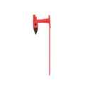 Picture of ALLFLEX  A-TAG CALF V2 one piece RED BLANK - 25/bag