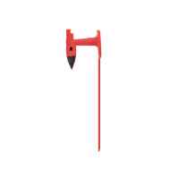Picture of ALLFLEX  A-TAG CALF V2 one piece RED BLANK - 25/bag
