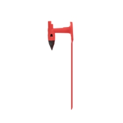 Picture of ALLFLEX  A-TAG CALF one piece RED BLANK - 25/bag