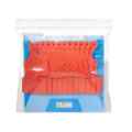 Picture of ALLFLEX  A-TAG CALF V2 one piece RED BLANK - 25/bag