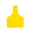 Picture of ALLFLEX  A-TAG CALF V2 one piece YELLOW BLANK - 25/bag