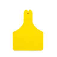 Picture of ALLFLEX  A-TAG CALF V2 one piece YELLOW BLANK - 25/bag