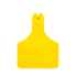 Picture of ALLFLEX  A-TAG CALF V2 one piece YELLOW BLANK - 25/bag