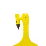 Picture of ALLFLEX  A-TAG FEEDLOT V2 one piece YELLOW BLANK - 50/bag
