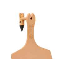 Picture of ALLFLEX  A-TAG FEEDLOT V2 one piece BROWN BLANK - 50/bag