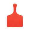 Picture of ALLFLEX  A-TAG FEEDLOT V2 one piece RED BLANK - 50/bag