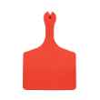 Picture of ALLFLEX  A-TAG FEEDLOT V2 one piece RED BLANK - 50/bag