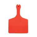Picture of ALLFLEX  A-TAG FEEDLOT V2 one piece RED BLANK - 50/bag