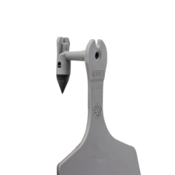 Picture of ALLFLEX  A-TAG FEEDLOT one piece GREY BLANK - 50/bag