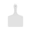 Picture of ALLFLEX  A-TAG FEEDLOT one piece WHITE BLANK - 50/bag