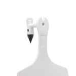 Picture of ALLFLEX  A-TAG FEEDLOT one piece WHITE BLANK - 50/bag