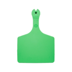 Picture of ALLFLEX  A-TAG FEEDLOT one piece LT GREEN BLANK - 50/bag