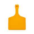 Picture of ALLFLEX  A-TAG FEEDLOT V2 one piece LT ORANGE BLANK - 50/bag