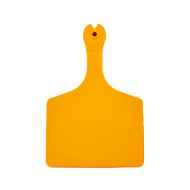 Picture of ALLFLEX  A-TAG FEEDLOT V2 one piece LT ORANGE BLANK - 50/bag
