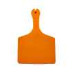 Picture of ALLFLEX  A-TAG FEEDLOT V2 one piece DK ORANGE BLANK - 50/bag