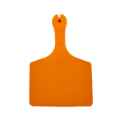 Picture of ALLFLEX  A-TAG FEEDLOT V2 one piece DK ORANGE BLANK - 50/bag
