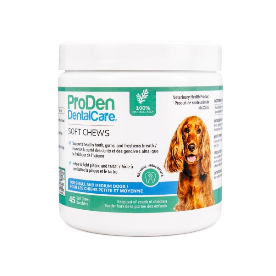 Picture of ProDen DentalCare SOFT CHEWS for Small/Med DOGS - 45s