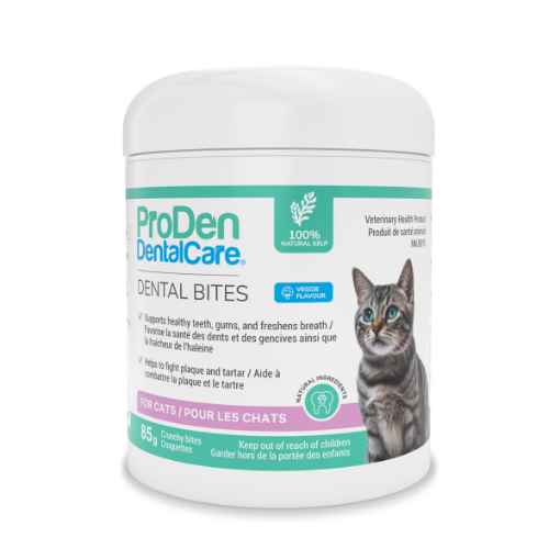 Picture of ProDen DentalCare DENTAL BITES for CATS VEGGIE FLAVOUR - 85g