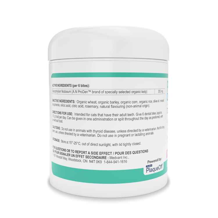 Picture of ProDen DentalCare DENTAL BITES for CATS VEGGIE FLAVOUR - 85g