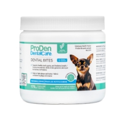 Picture of ProDen DentalCare DENTAL BITES for SMALL DOGS VEGGIE FLAVOUR - 170g
