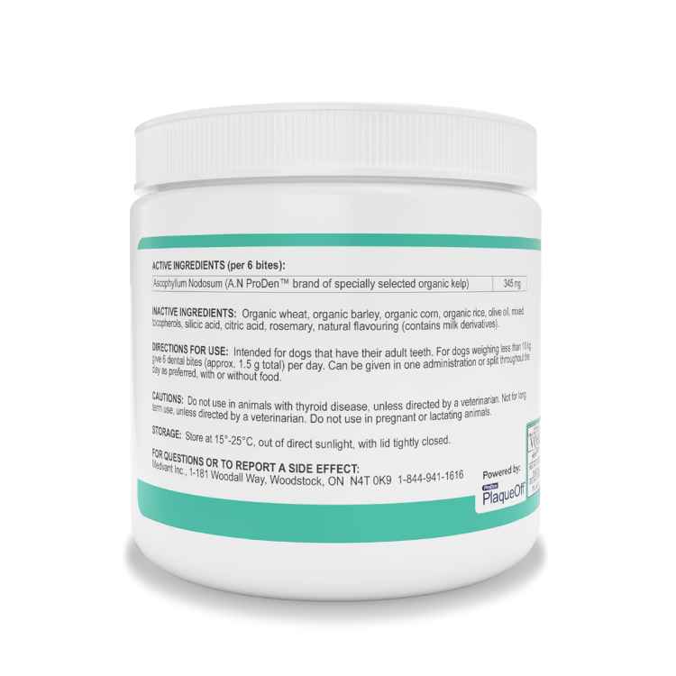 Picture of ProDen DentalCare DENTAL BITES for SMALL DOGS VEGGIE FLAVOUR - 170g