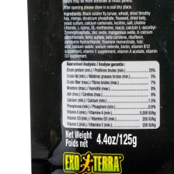 Picture of EXO TERRA DRAGON GRUB PELLETS FOR JUVENILE BEARDED DRAGONS - 125g