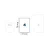 Picture of IM3 CR-7  2.0 & CR-8 IMAGE PLATE  IPX SIZE 4
