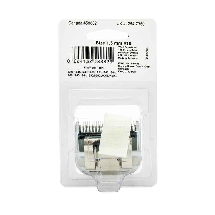 Picture of CLIPPER BLADE WAHL #10 PRIME 1.5mm (1/16") (58882)