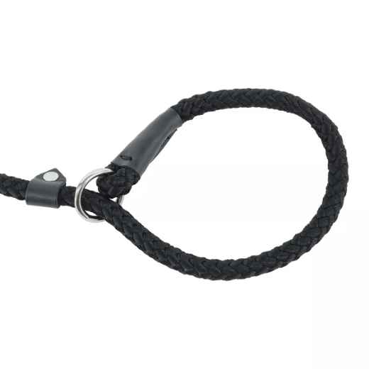 Picture of LEAD CANINE COASTAL ROPE SLIP LEAD 6ft - Black