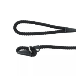 Picture of LEAD CANINE COASTAL ROPE SLIP LEAD 6ft - Black