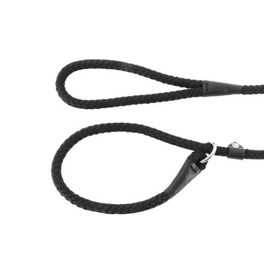 Picture of LEAD CANINE COASTAL ROPE SLIP LEAD 6ft - Black