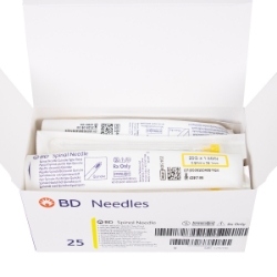 Picture of SPINAL NEEDLE QUINCKE 20g x 1 1/2in - 25s
