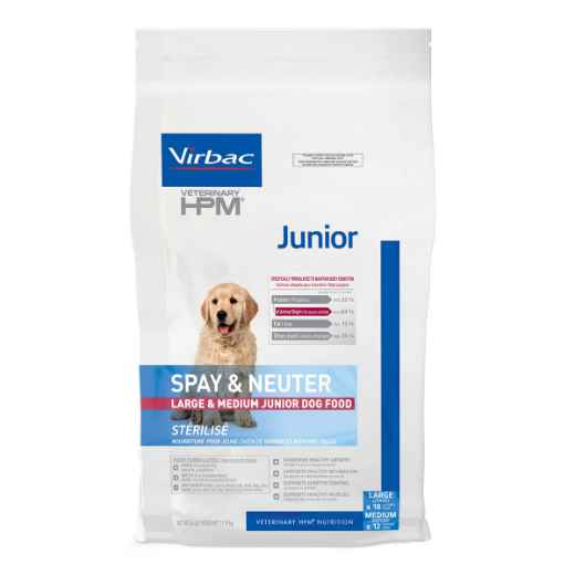Picture of CANINE VETERINARY HPM SPAY & NEUTER JUNIOR LARGE & MEDIUM - 11.79kg