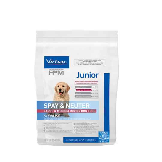 Picture of CANINE VETERINARY HPM SPAY & NEUTER JUNIOR LARGE & MEDIUM - 1.36kg