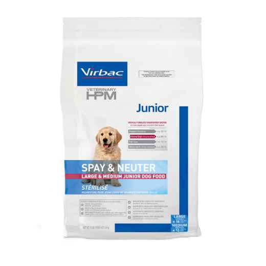 Picture of CANINE VETERINARY HPM SPAY & NEUTER JUNIOR LARGE & MEDIUM - 6.8kg