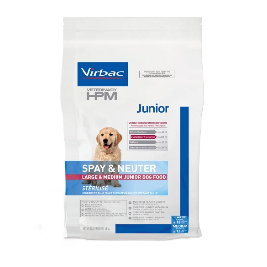 Picture of CANINE VETERINARY HPM SPAY & NEUTER JUNIOR LARGE & MEDIUM - 6.8kg
