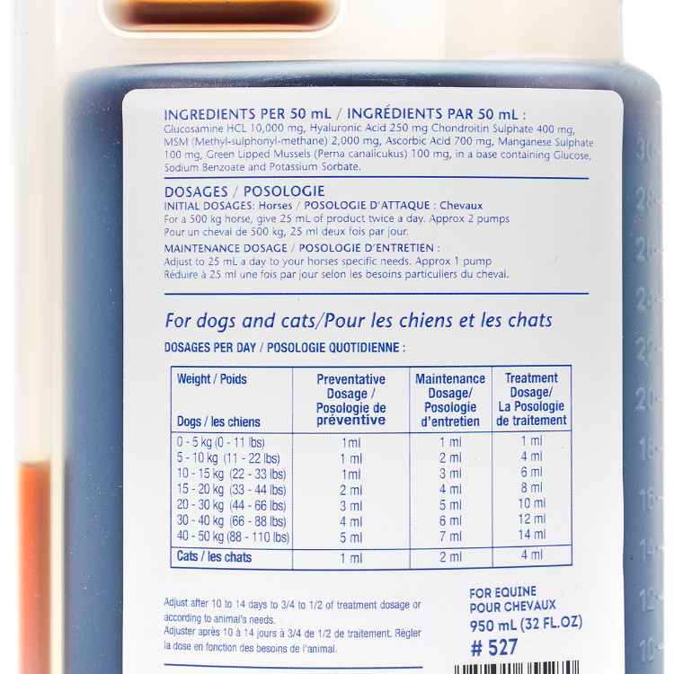 Picture of UBAVET HA (hyaluronic acid) for EQUINE - 950ml