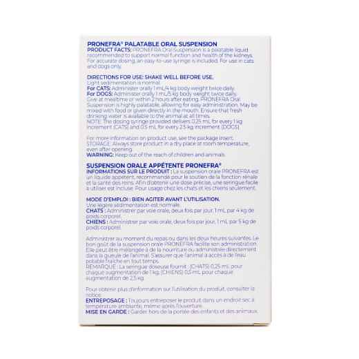 Picture of PRONEFRA PALATABLE ORAL SUSPENSION - 180ml