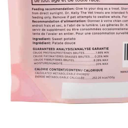 Picture of TREAT CANINE DR KELLY Sweet Potato - 150g / 5.29oz