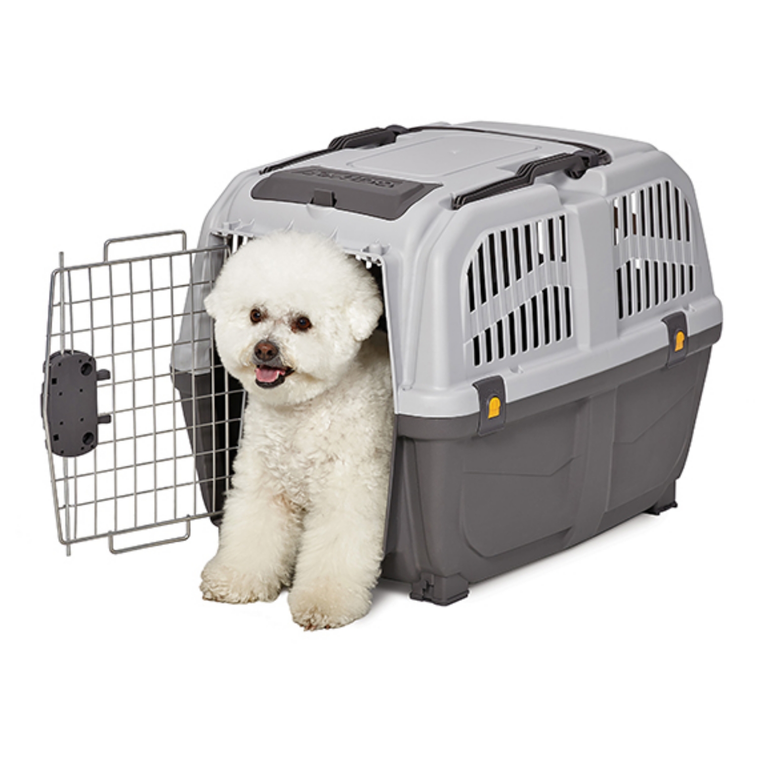 Picture of Midwest SKUDO 4 (27-inch) Airline Approved Pet Carrier | Medium Dogs (20-27lbs) - 68cm x 48cm x 51cm