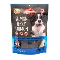 Picture of TREAT CANINE TREATWORX Salmon Jerky - 8oz/227g