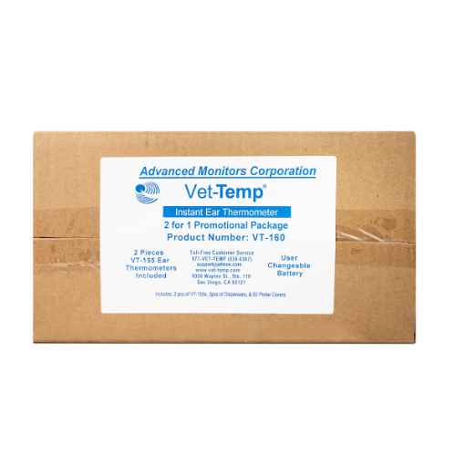 Picture of VET-TEMP EAR THERMOMETER PACK of 2 VT-155  