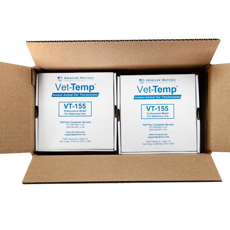 Picture of VET-TEMP EAR THERMOMETER PACK of 2 VT-155  