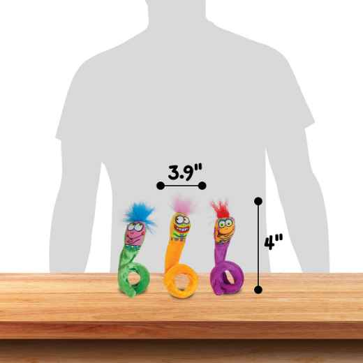 Picture of TOY CAT FAT CAT Classic Springy Worms- 2/pk