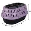 Picture of KENNEL PETMATE Top Load Pearl Bubble Grape - 19.4in x 12.8in x 12in
