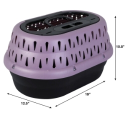 Picture of KENNEL PETMATE Top Load Pearl Bubble Grape - 19.4in x 12.8in x 12in