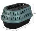Picture of KENNEL PETMATE Top Load Pearl Green Frost - 19.4in x 12.8in x 12in
